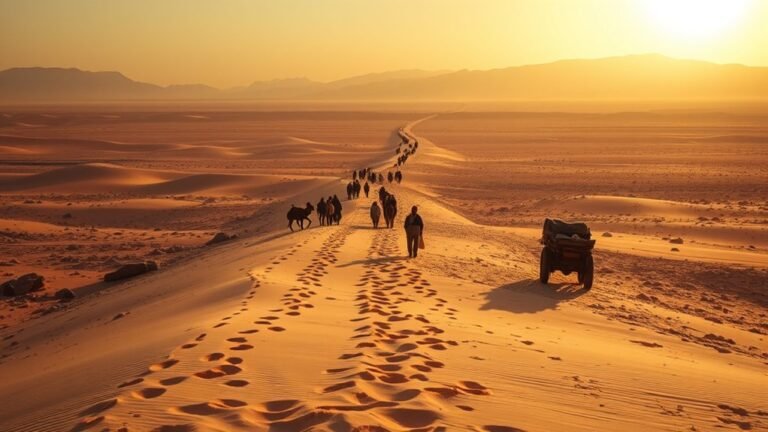 exodus travel distances explored