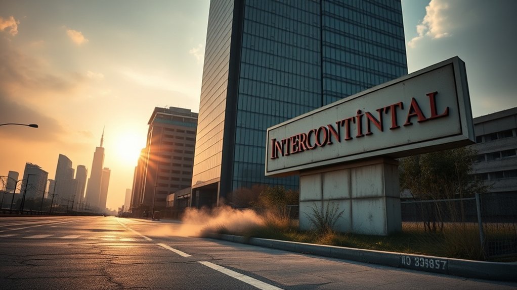 Illustration of IHG's focused hotel growth after the Six Continents demerger