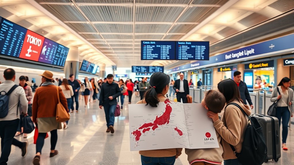Can A Us Citizen Go to Japan: Best Routes & Travel Tips Haneda Airport terminal and rail access for travelers arriving in Tokyo
