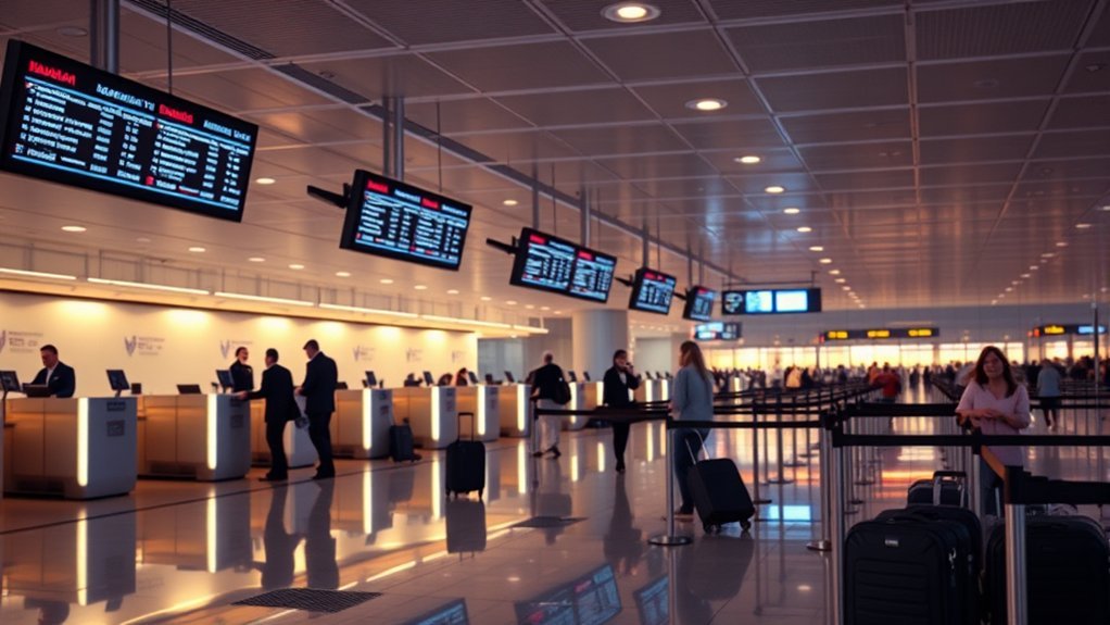 Hawaiian Airlines A-to-F boarding process at JFK Terminal 8