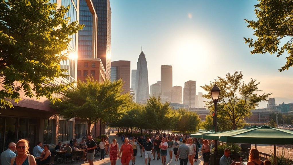 Charlotte Cn Traveller Best Time: Everything You Need to Know Visitors staying cool during a hot and humid summer day in Charlotte