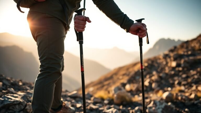 hike stick height guide