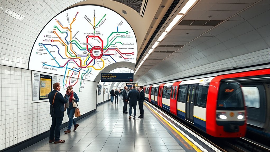 Tubetrains-And-Tube-Travelcard-Zones-Map-001: Everything You Need to Know Historic London Underground train and station