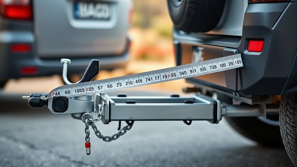 Checking trailer coupler height and tow vehicle hitch compatibility