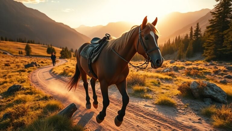 horse lifetime travel distance