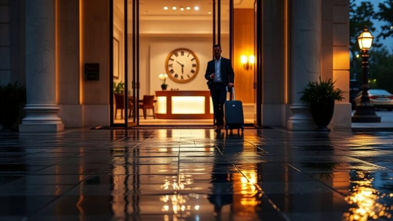 hotel arrival time guide