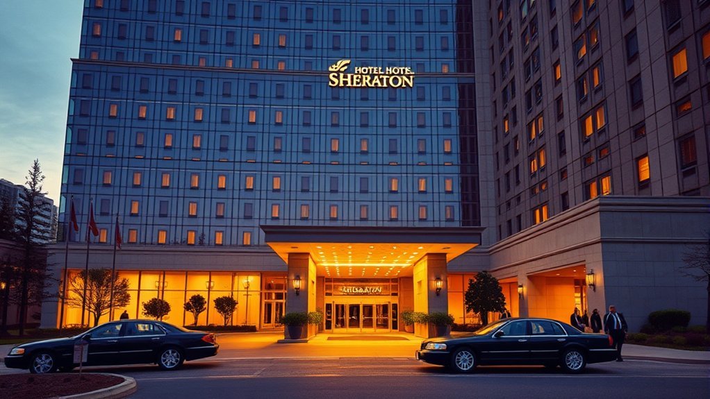 ITT Sheraton luxury expansion and hotel history