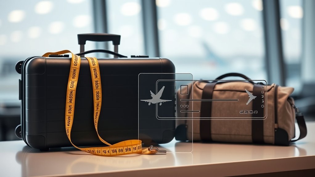 Table summarizing JAL carry-on and checked baggage weight and size limits by cabin class
