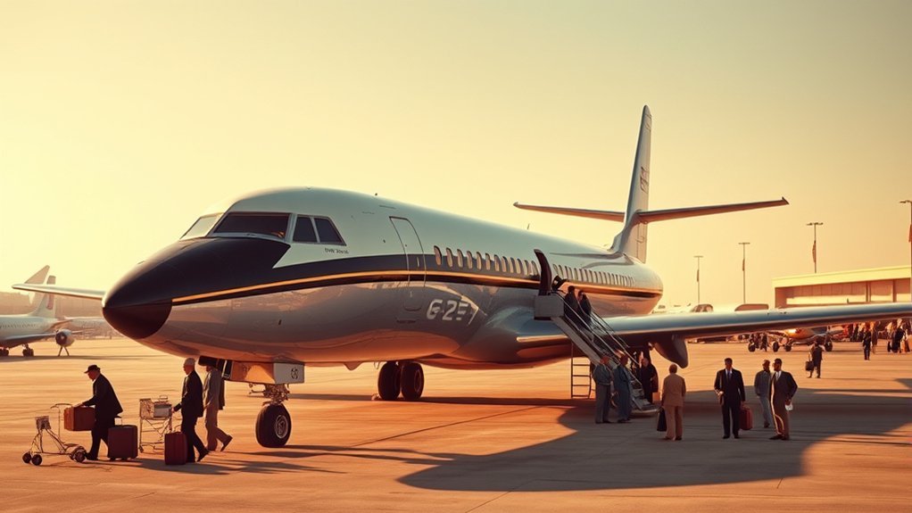 When Did Commercial Airplanes Stard: Everything You Need to Know Early commercial jet airliner representing the expansion of passenger jet travel in the 1950s