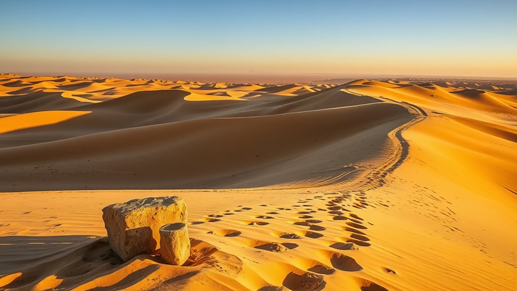 Illustration representing the journey of hope and endurance from Egypt to Canaan