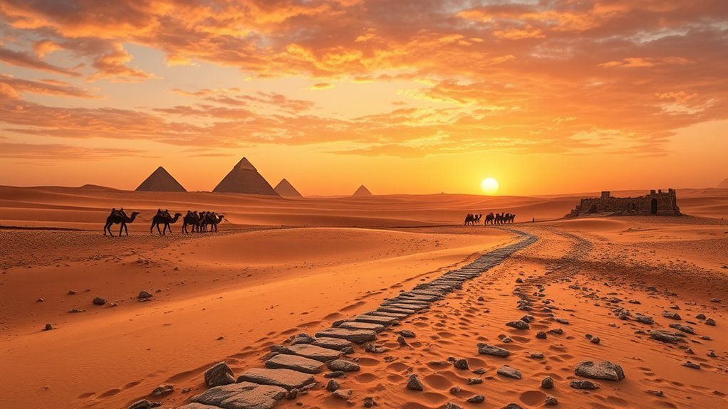 Distance From Canaan to Egyept Distance: Routes & Travel Guide Rugged desert mountain landscape of the Sinai Peninsula showcasing ancient historical biblical landmarks
