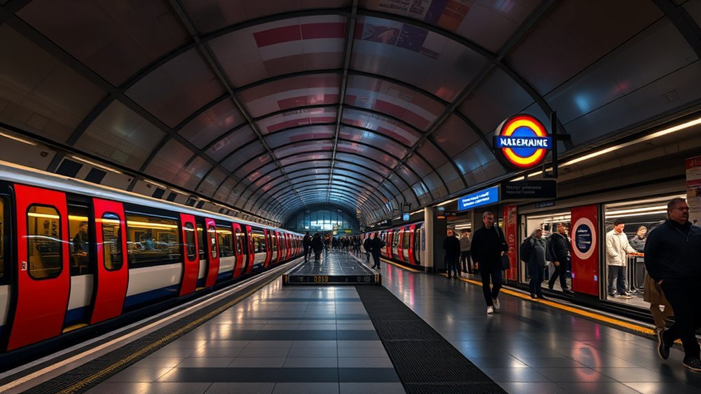 Tubetrains-And-Tube-Travelcard-Zones-Map-001: Everything You Need to Know London Underground station offering late-night Tube service