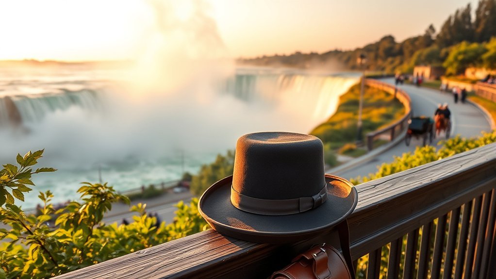 Abraham Lincoln's documented visits to Niagara Falls