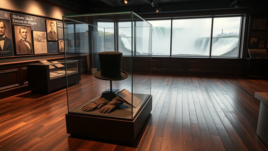 Lincoln-related Niagara Falls records and attributed memorabilia