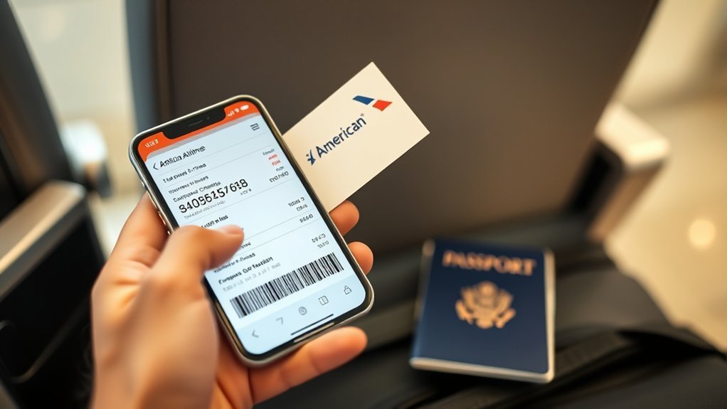 Aa Ticket Number On Boarding Pass: Everything You Need to Know American Airlines email receipt showing where to locate a 13-digit ticket number