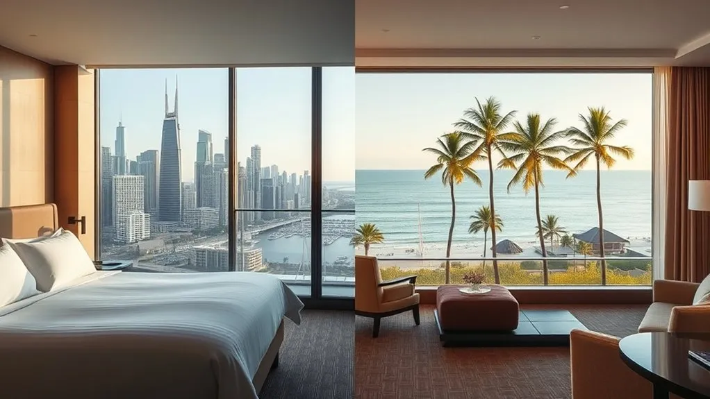 city location and local demand affect hotel prices