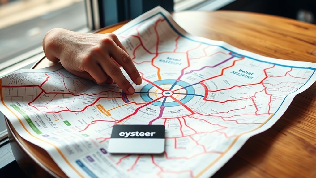 Oytercard Zonen Map: Everything You Need to Know London travel zones showing Oyster Card fare areas