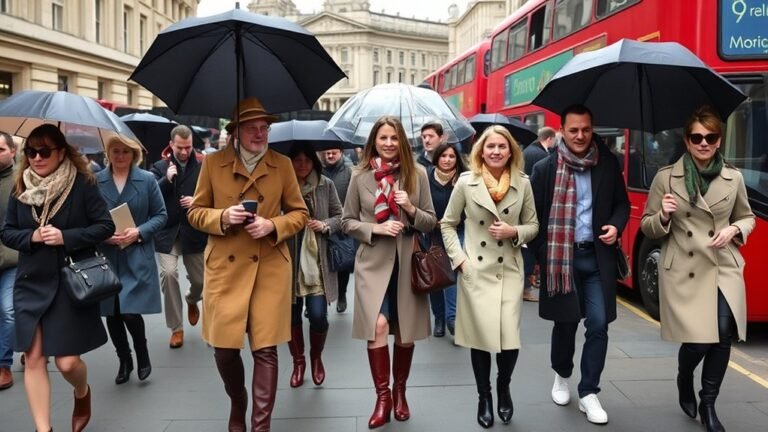 london weather appropriate attire guide