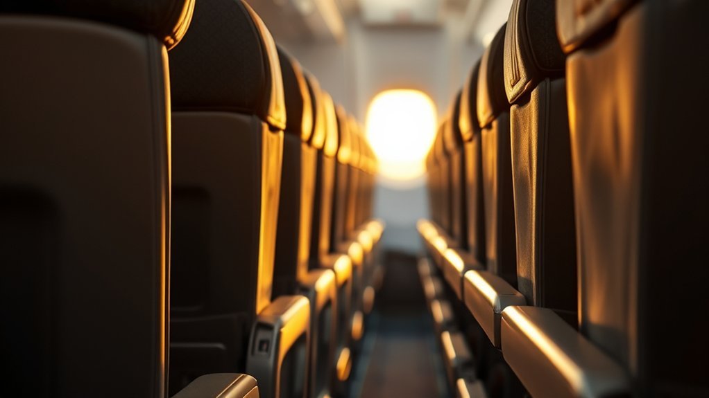 What Meanign Of Pitch In Flight Chair: Definition & Meaning Explained Passenger comparing legroom and seat pitch for a long airplane flight