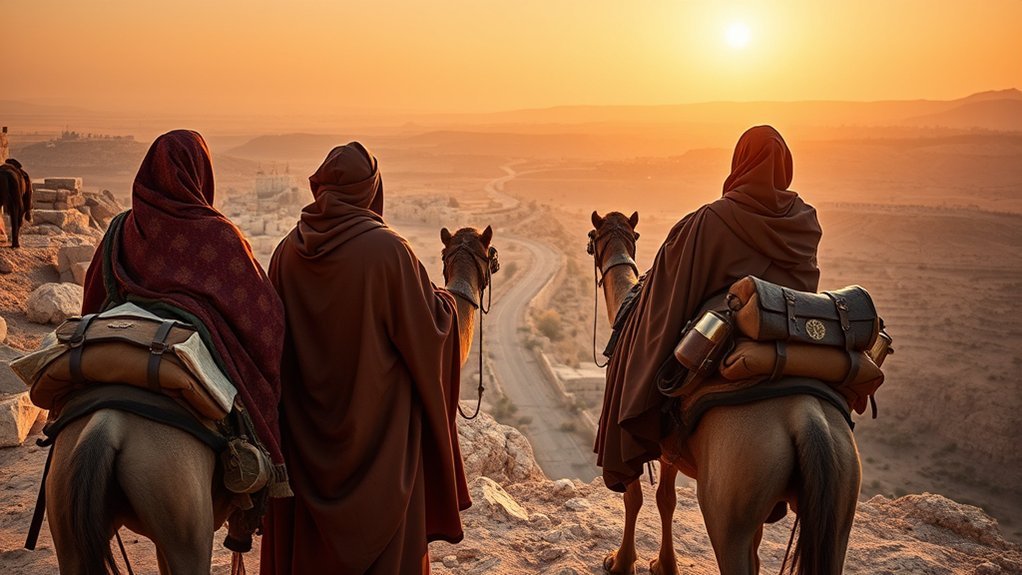 The Journey Of The Magi to Bethleem: Best Routes & Travel Tips The Magi arriving in Jerusalem while searching for the newborn king