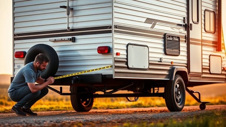 measuring travel trailer length
