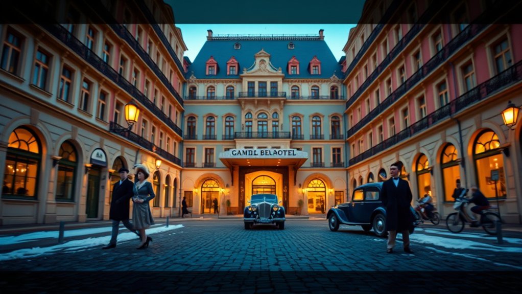 Grandbudapest Hotel Where to Wathc: Best Routes & Travel Tips Ralph Fiennes and the ensemble cast of The Grand Budapest Hotel