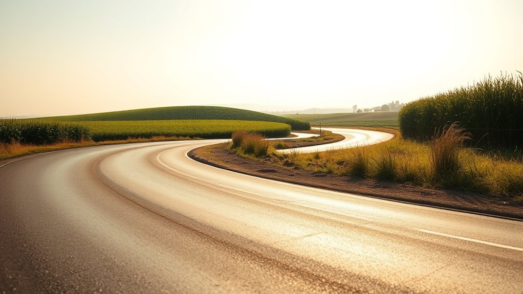 A road metaphor illustrating creative thinking and wordplay