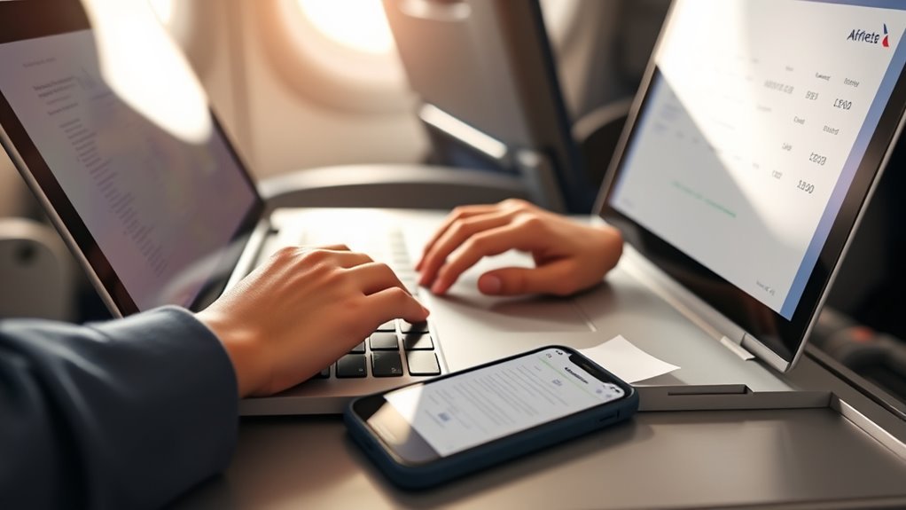 Step-by-step process to obtain an American Airlines receipt online