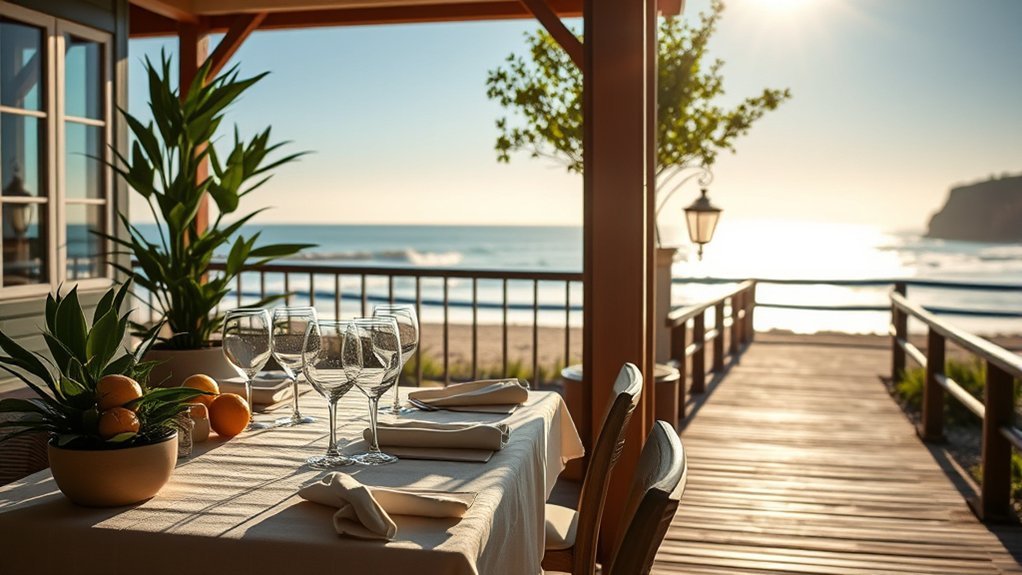 Every Sumer, Laguna Beach Makes A Statemegmailn...: Everything You Need to Know Oceanfront restaurant seating overlooking Laguna Beach