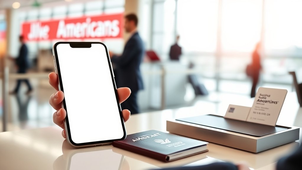 How to Get Your American Airlines Boarding Pass: Full Guide Traveler using American Airlines online check-in to obtain a boarding pass