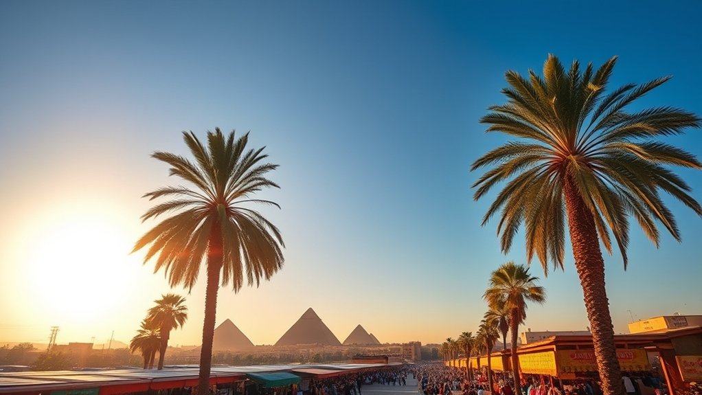 Weather I Should Expect While Traveling to Cario: Travel Guide Sunny autumn weather in Cairo, Egypt