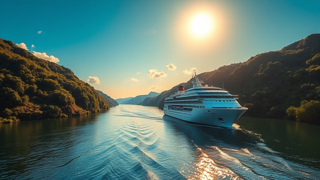 Panama Canal Cruise Is During The Dry Season Ha...: Everything You Need to Know Cruise ship transiting the Panama Canal during the dry season