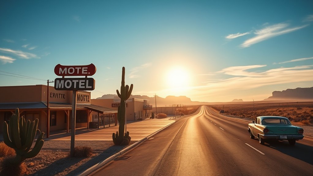 Besttime Of Year to Visit: Best Routes & Travel Tips Historic Route 66 road during comfortable spring travel weather
