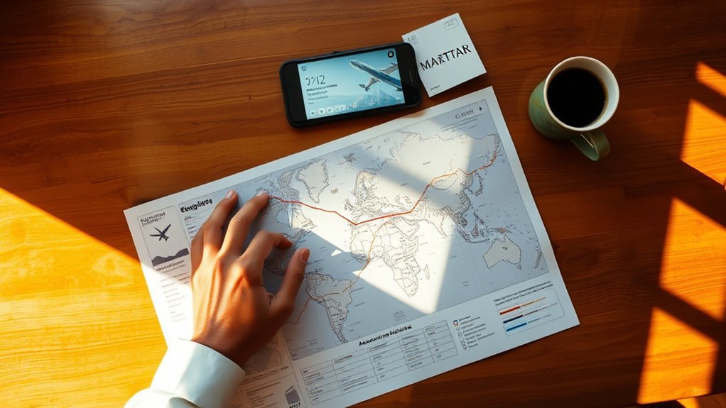 Time to Get: Best Routes & Travel Tips Map showing an optimized driving route with multiple stops