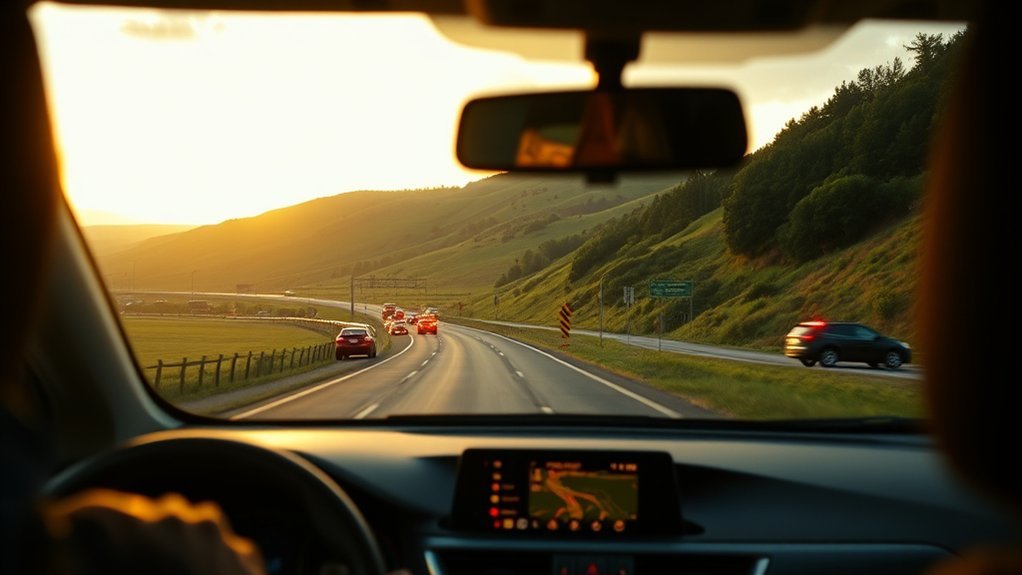 Time to Get: Best Routes & Travel Tips Navigation map displaying traffic conditions and alternate driving routes