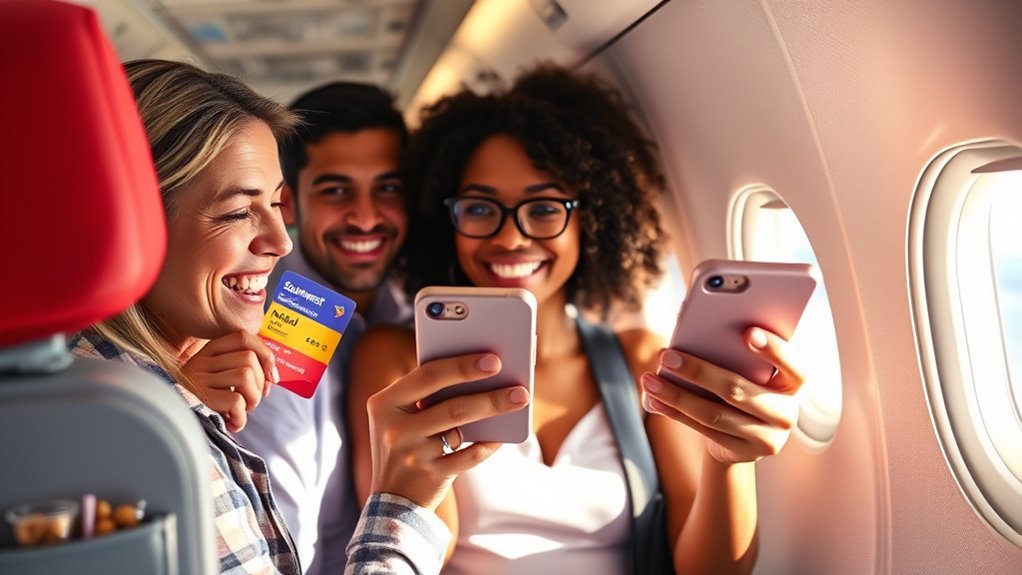 Southwest Rapid Rewards points earning by fare