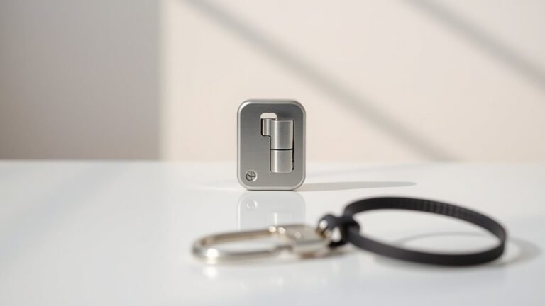 portable door lock guide