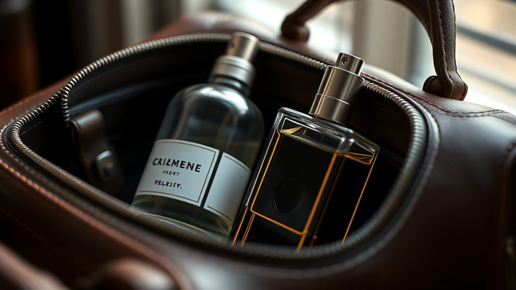 portable secure fragrance solution