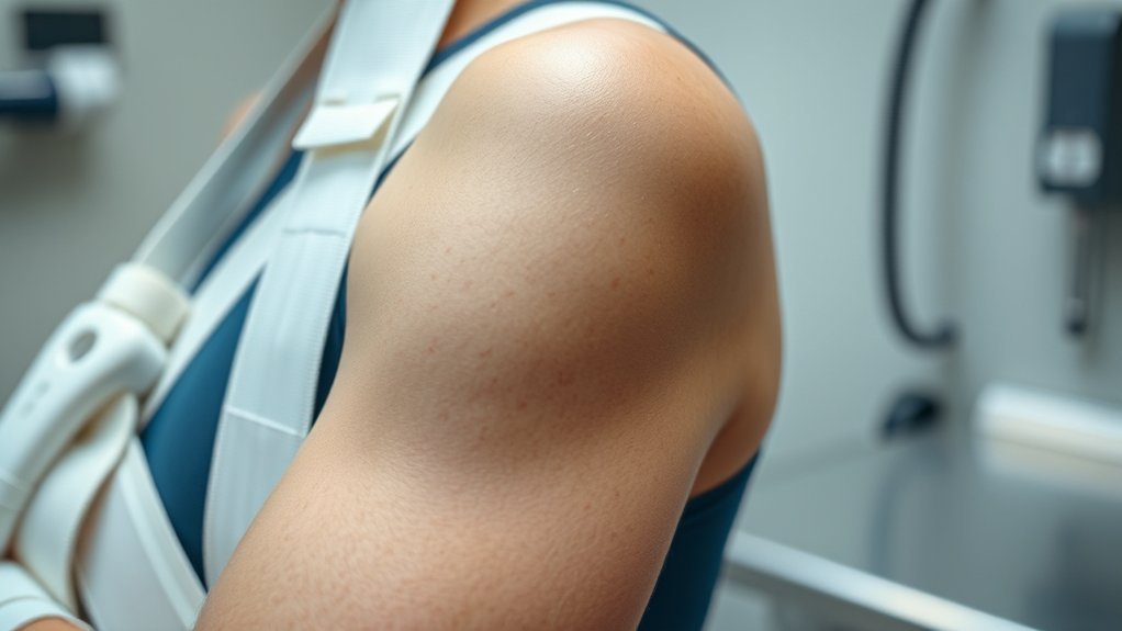 Restrictions After Rotator Cuff Surgery For Fyi...: Everything You Need to Know Person resting with the operated arm supported in a sling after rotator cuff surgery