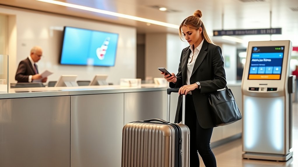 How to Book With American Airlines: Tips & Best Deals Traveler prepaying American Airlines checked baggage online