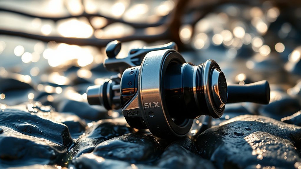 What Material Are The Shimano Slx Baitcasting R...: Everything You Need to Know Shimano SLX A 150 centrifugal spool brake control