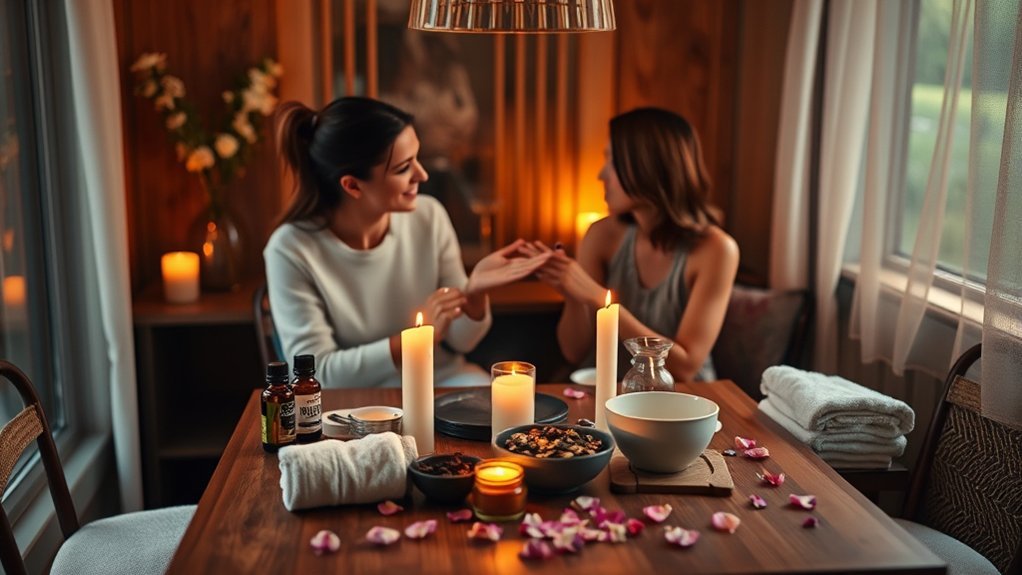 Ubistro For Couples Aromatherapy Directions To: Everything You Need to Know Couple relaxing together in a softly lit aromatherapy setting