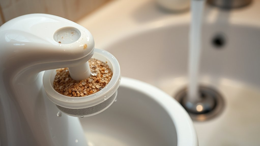 Cat Filter For Cat Fountains At Home: Everything You Need to Know Used cat fountain filter being removed for replacement
