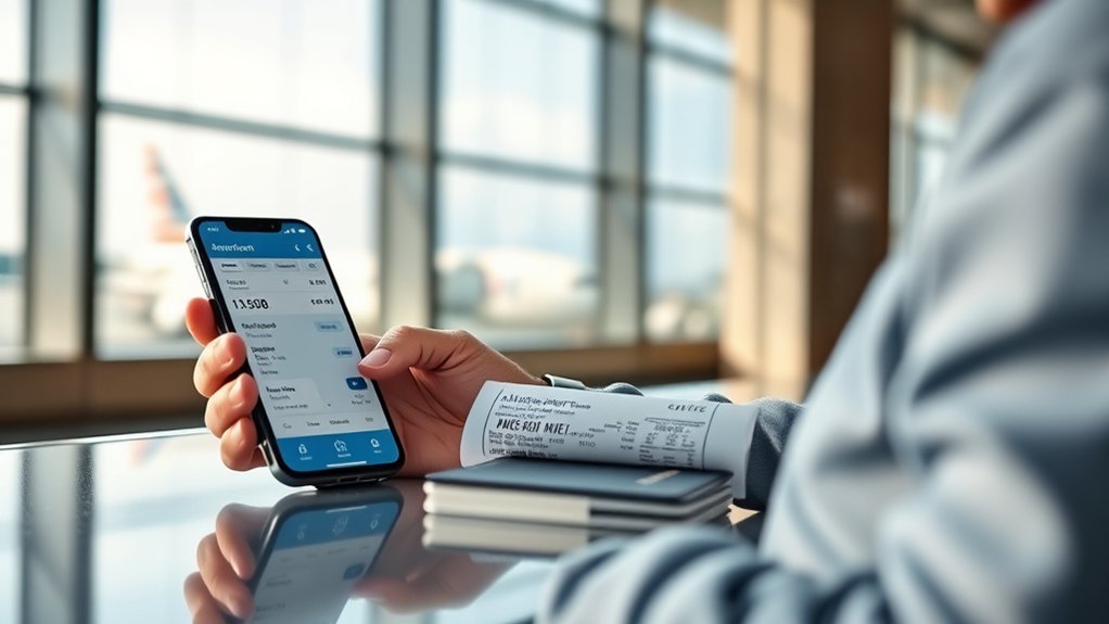 American Airlines Receipt: Everything You Need to Know Passenger retrieving an American Airlines receipt online
