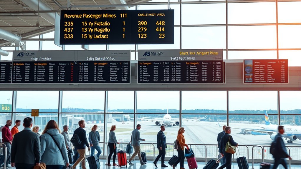 What Is Revenue Passenger Miles: Distance & Travel Options Airline passenger traffic measured in revenue passenger miles