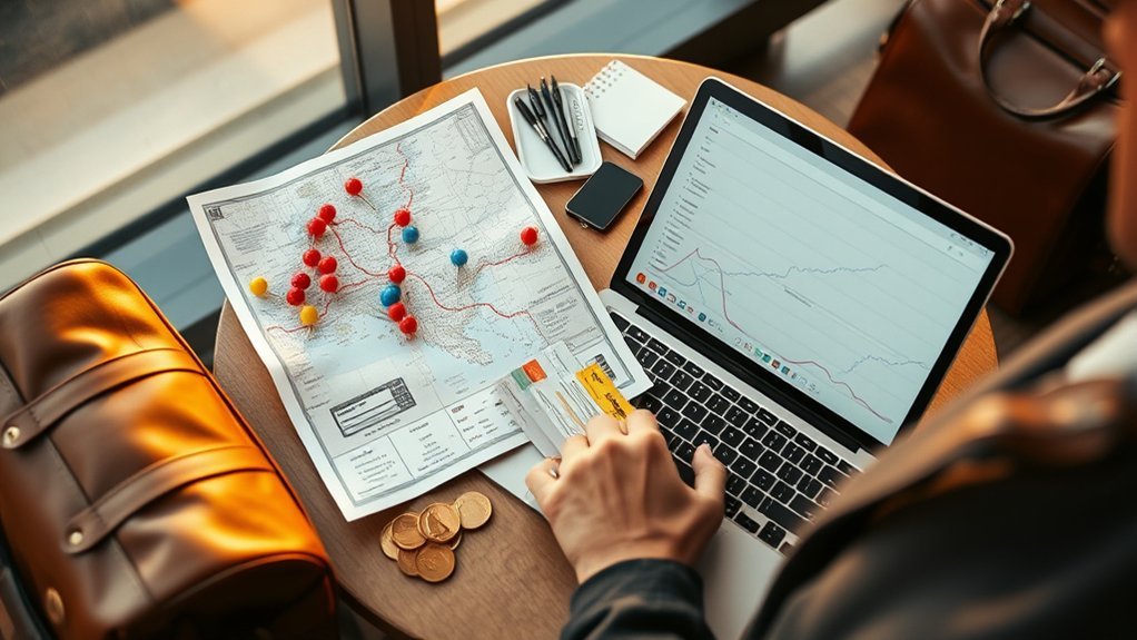 route earnings and costs