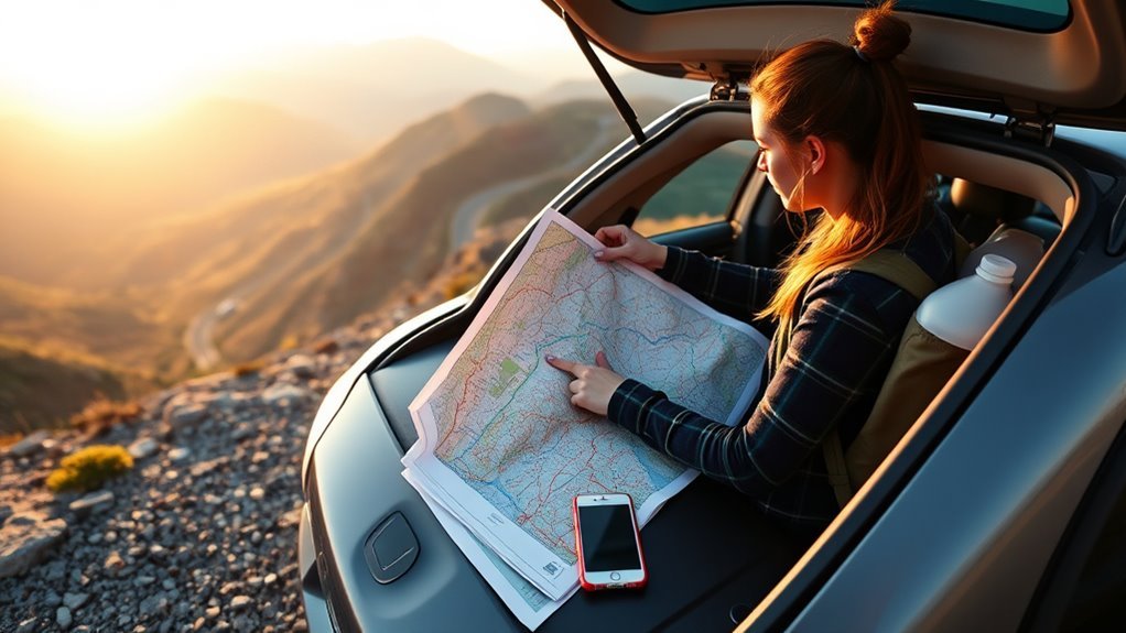 How to Add: Best Routes & Travel Tips Solo driver planning a safe scenic road trip route with reliable services