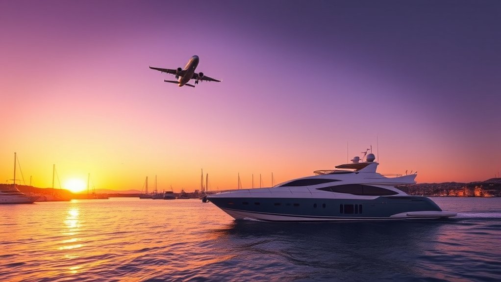 What'S Safe For Trips Plane Or Boat: Everything You Need to Know Traveler comparing airplane and boat options using safety and weather information