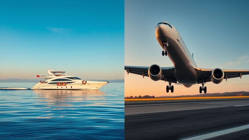 Boat Or Aeroplane Which Is Safest: Everything You Need to Know boat and airplane safety changing with route weather and operating conditions