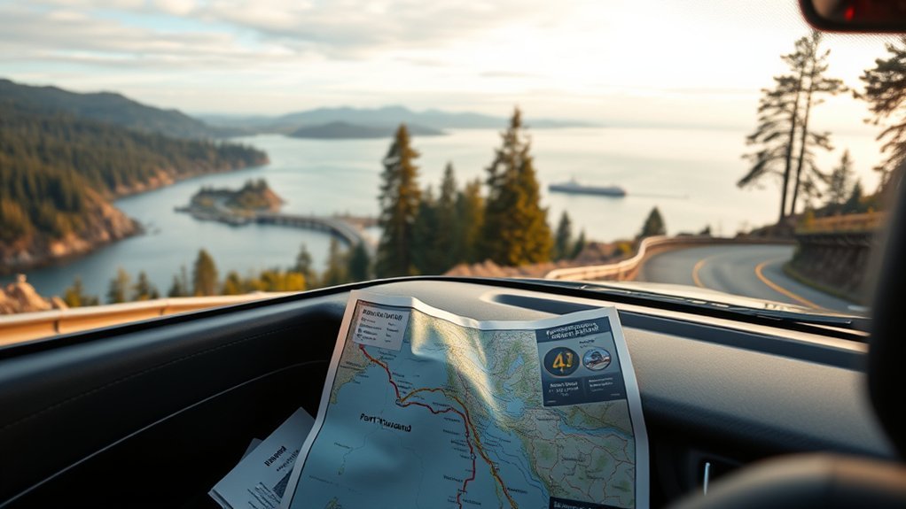 scenic coastal road trip